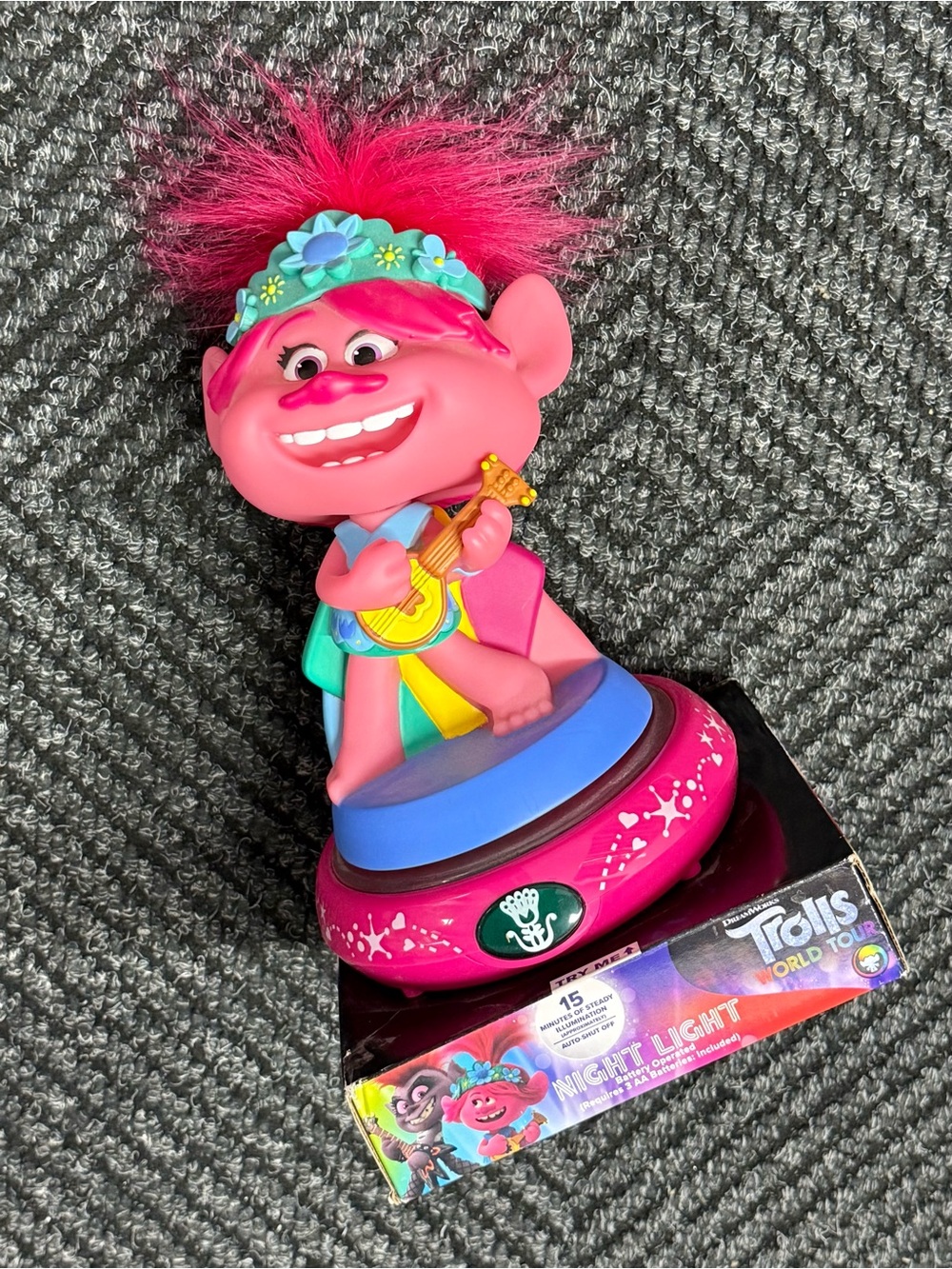 DreamWorks Trolls Poppy Musical Night Light - Pink
